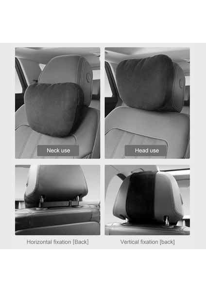 Yastık-Gri Tarzı En Li Araba Kafalık Boyun Desteği Koltuk Maybach Tasarım S Sınıfı Yumuşak Evrensel Ayarlanabilir Araba Yastığı Boyun Dinlenme Minderi Seti (Yurt Dışından) indirimleri