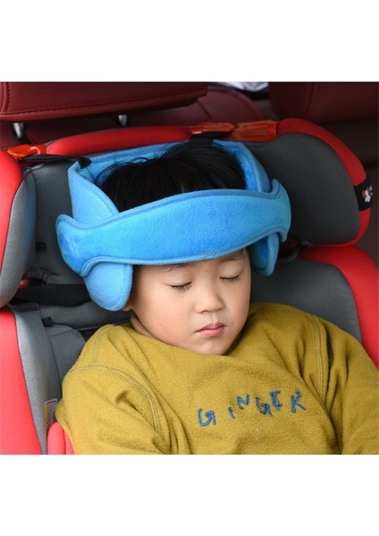 Mavi Stil Bebek Çocuk Ayarlanabilir Güvenlik Araba Koltuğu Yastık Baş Desteği Sabit Yumuşak Uyku Yastıkları Boyun Koruma Kafalık Uyku Pozisyonerleri (Yurt Dışından) fırsatları