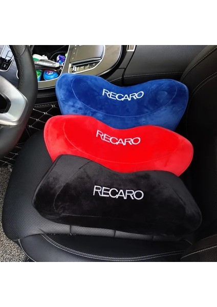 Bule Recaro Yastık Tarzı Brıde Recaro Yarış Koltuğu Yeniden Takılmış Araba Hafızalı Pamuklu Kafalık Rahat Boyun Yastığı 1 Adet (Yurt Dışından)