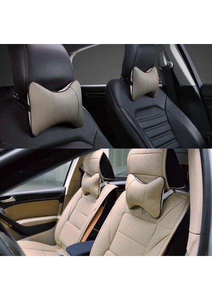 C-1 Adet Tarzı Araba Boyun Yastıkları Araba Kafalık Pvc Deri Boyun Kafalık Koruyucu Evrensel Kafalık Arkalık Yastık Oto Iç Aksesuarları (Yurt Dışından) modelleri