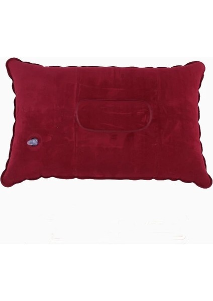 22X34CM Bordo Stili 1 Adet Sıcak Satış Araba Aksesuarları Yeniden Bel Arka Koltuk Destek Yastığı Sürücü Bel Yastığı Şişme Taşınabilir Yüksek (Yurt Dışından)