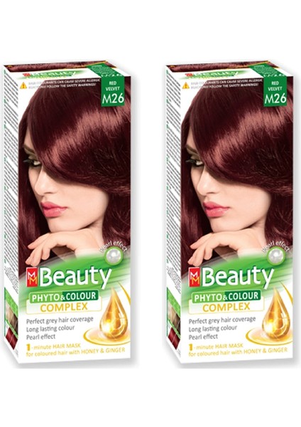 M26 Kadife Kızıl (Red Velvet) Ikili Set