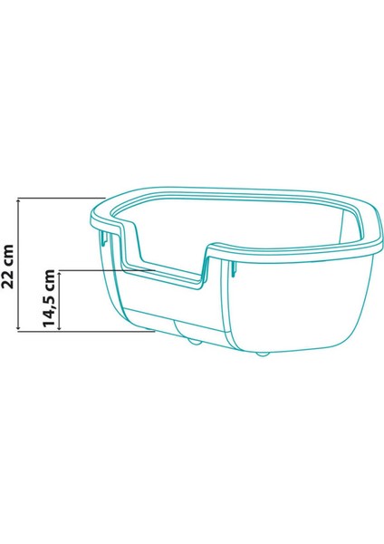 Dama Köşe Kedi Tuvaleti fiyatları