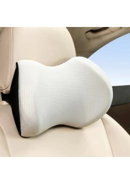 Kayısı Tarzı 1 Adet Araba Kafalık Boyun Yastık Koltuk Sandalye Için Otomatik Bellek Köpük Pamuk Örgü Yastık Kumaş Kapak Yumuşak Baş Desteği Seyahat Desteği (Yurt Dışından) indirimleri