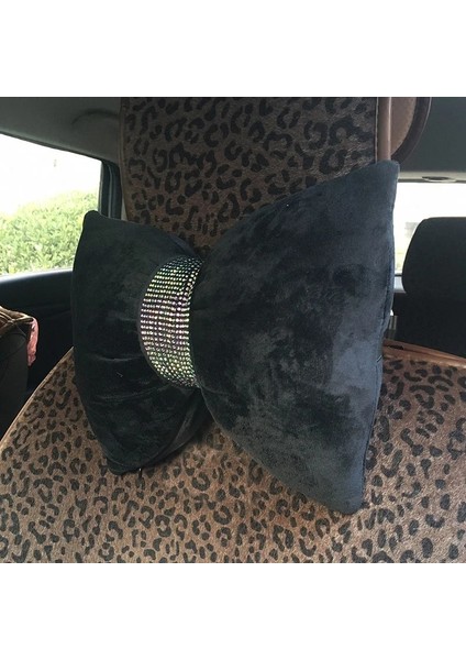 Renkli Bel Yastığı Modeli Bling Elmas Kristal Ilmek Araba Koltuğu Yastık Rhinestones Malzemeleri Oto Boyun Kafalık Desteği Kadınlar Için Araba Aksesuarları Iç (Yurt Dışından) indirimleri