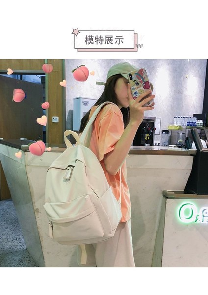 Muji Okul Çantası Ortaokul Kadın Üniversite Öğrencisi Sırt Çantası Lise Büyük Kapasiteli Ins Tarzı Sırt Çantası (Yurt Dışından) fırsatları