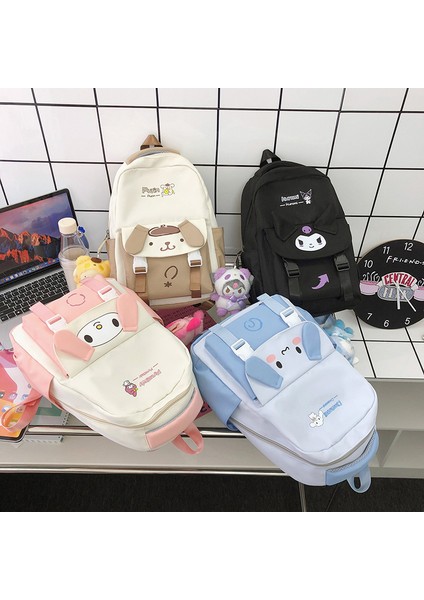 Orta Okul Okul Çantası 2024 Yeni Açık Eğlence Seyahat Sırt Çantası Kore Tarzı Kampüs Tarzı Basit Çift Sırt Çantası (Yurt Dışından) fiyatları