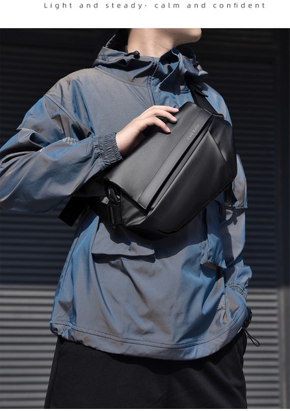 Erkek Çantası Açık Bisiklet Motosiklet Crossbody Çanta 2024 Sırt Çantası Erkek Moda Oxford Kumaş Trendy Göğüs Çantası (Yurt Dışından) fiyatları