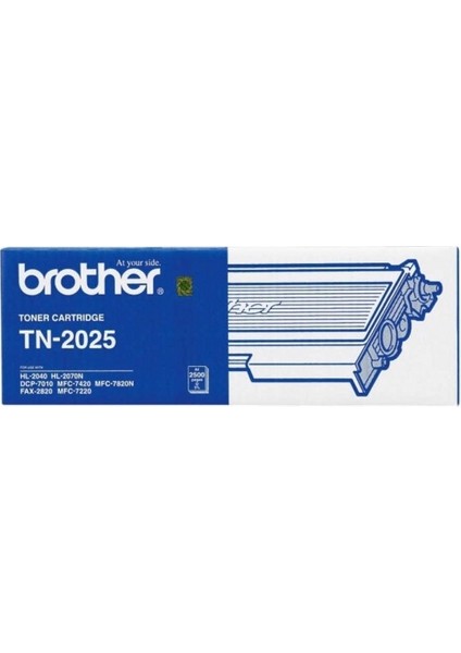 TN-2025 Kutusu Hasarlı Siyah Orjinal Toner