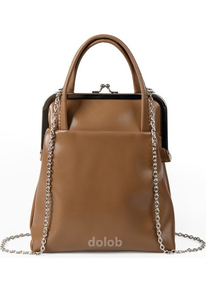 Çanta Kadın Crossbody Çanta 2023 Yeni Japon ve Kore Moda Basit Klipsli Çanta Niş Çok Yönlü Üst Düzey Doku Cep Telefonu Çantası (Yurt Dışından)