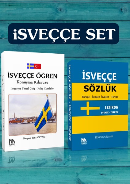 İsveççe Öğrenme Seti 2 Kitap