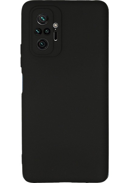 Xiaomi Redmi Note 10 Pro Kılıf First Silikon - Siyah 300099