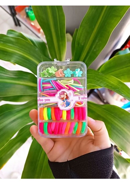 Kutulu 3 Çeşit (Bağlama - Mini Mandal) Toka