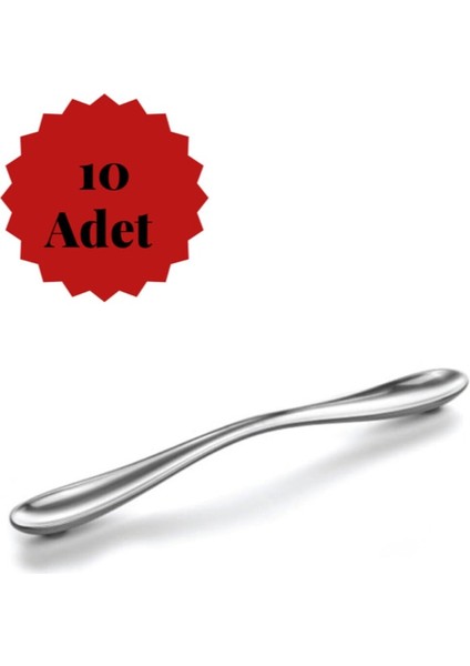 Çebi 10'lu 950 320 mm Krom Mobilya Dolap Kulp