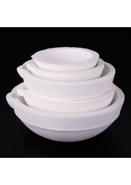 170MM 5000G Tarzı 100GG Yüksek Sıcaklık Kuvars Silika Eritme Pota Çanak Kase Pot Döküm Altın Gümüş Metal Takı Döküm Kabı (Yurt Dışından)