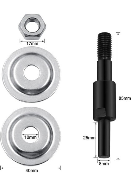 Gümüş UZUNLUK85MM Tarzı 75MM Mini Matkap Taşlama Parlatıcı Tekerlek Parlatma Pedi Aksesuarları Tezgah Öğütücü Döner Taşlama Için Aşındırıcı Disk (Yurt Dışından)
