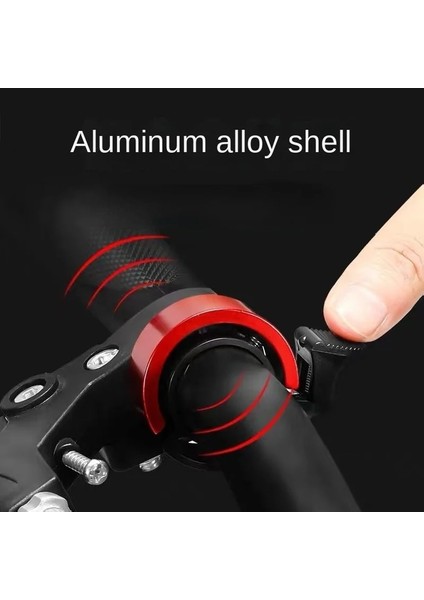 Yeşil A Tarzı Bisiklet Zili Alüminyum Alaşımlı Mtb Bisiklet Güvenlik Uyarı Alarmı Bisiklet Gidon Zil Halkası Bisiklet Kornası Bisiklet Aksesuarları (Yurt Dışından)
