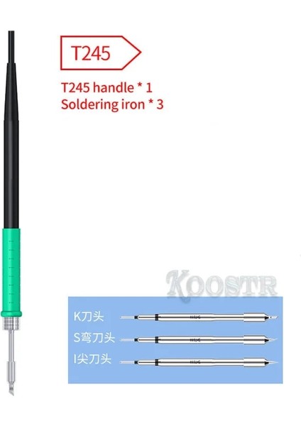 C245-IS030 Stili Jc Aıxun T3A Akıllı Lehimleme Istasyonu Destek Serisi Kolu Havya Ipuçları Elektrikli Kaynak Demir Istasyonu (Yurt Dışından) fırsatları