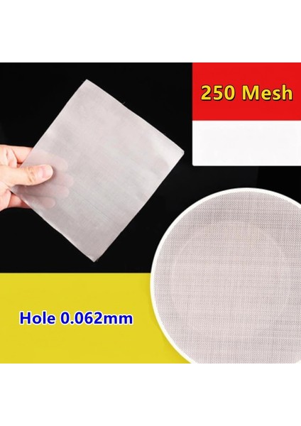 250 Örgü Stili 50CM x 100CM cm Paslanmaz Çelik Hasır Filtre Filesi Metal Ön Tamir Filesi Filtrasyon Dokuma Tel Elek Sac Elek (Yurt Dışından)