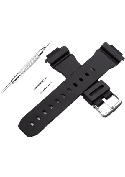 Watch Band Kayışı Stili Casio G Şok D Kauçuk Silikon Kordonlu Saat Kulak Toplu Iğne Için Watch Band Kayışının Değiştirilmesi (Yurt Dışından)