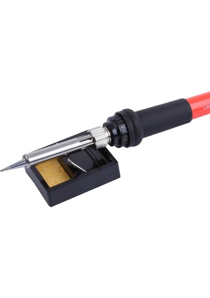 Kırmızı Stil Taşınabilir Havya Standı Tutucu Havya Teneke Standı Kaynak Temizleme Süngeri Elektrikli Havya Aksesuarları (Yurt Dışından) indirimleri