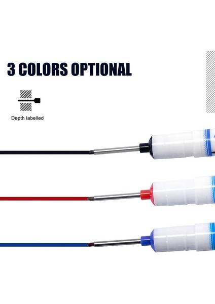 Yeniden Doldurma Stili Uzun Kafa Işaretleyiciler Inşaat Derin Delik Işaretleme Kalemleri Ev Dekorasyon Ağaç Işleme Dekorasyon Çok Fonksiyonlu Uzun Uç (Yurt Dışından) modelleri