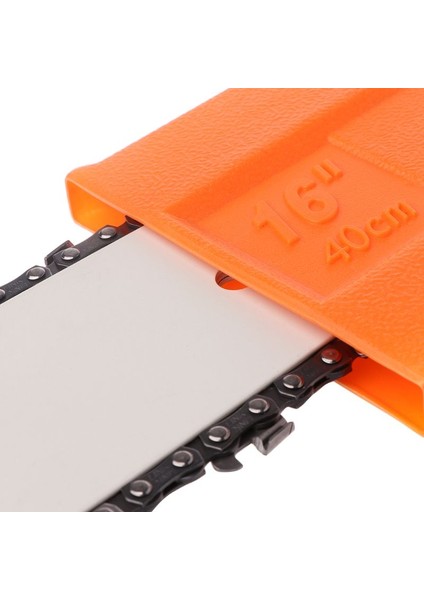 R 16 Inç Tarzı Tarım Malzemeleri Için Inç Turuncu Testere Çubuğu Kapağı Kılavuz Plaka Koruyucu Zincir Koruma Kılıfı (Yurt Dışından) indirimleri