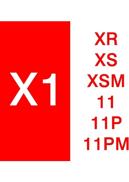XR-11PM X1 Stili Arka Kamera Mavi Lens iPhone 7g -13PROMAX Arka Kamera Tamir Yedek Parça Geniş Açı Telefoto Ultra Geniş Açı Lens Seti (Yurt Dışından)