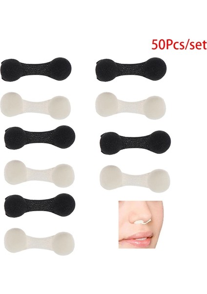 Siyah Stil Lot Anti-Kirlilik Bronzlaşma Burun Tıkacı Sprey Burun Filtreleri Sünger Siyahbeyaz (Yurt Dışından) modelleri