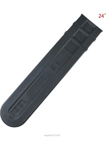 Siyah 60,9cm Tarzı Testere Çubuğu Koruyucu Kapak Kın Koruyucu Evrensel Kılavuz Plaka Tutucu Zincir Testere Kılavuz Kol Aracı (Yurt Dışından)