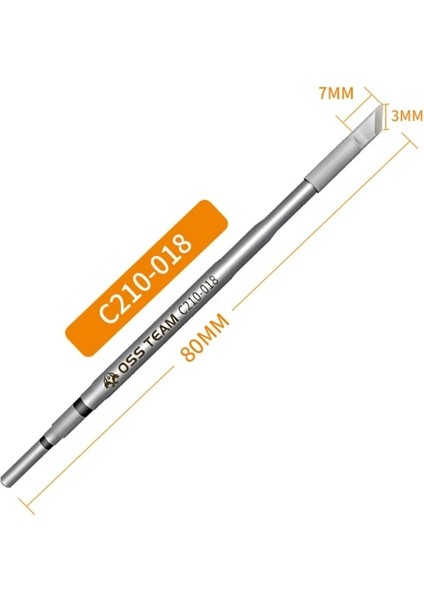 No.18 Stili Eries Lehimleme Ucu Kurşunsuz Lehim Kaynak Kafası Jbc T210 Sugon D Lehimleme Istasyonu Için Kolu (Yurt Dışından)