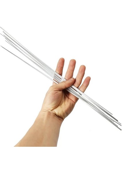 10 Parça Düşük Sıcaklık Kolay Alüminyum Kaynak Çubukları Kaynak Çubukları Özlü Tel Lehimleme Alüminyum Için 2mm Çubuk Lehim Lehim Tozu Gerekmez (Yurt Dışından) fırsatları