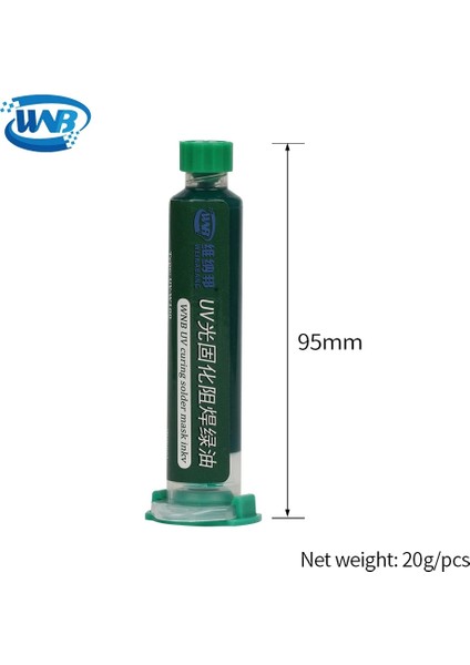 Beyaz Stil 55.0g Wnb 10 ml Yeşil Yağ Uv Lehim Maskesi Bga Pcb Boya Korozif Arkı Önlemek Lehimleme Pastası Akı Mürekkepleri Yumuşak Naylon Fırça 9 LED Işık (Yurt Dışından) indirimleri