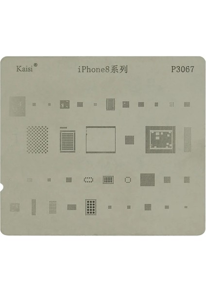 iPhone 5s Tarzı Yüksek Li Bga Reballing Stencil Adanmış Kiti iPhone x Xs Xr Xs Max Anakart I Reballing Şablonlar (Yurt Dışından)