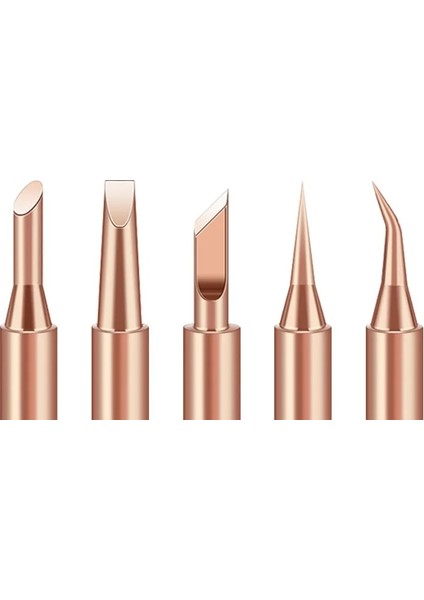 Bakırımsı Tarz 900M-T-1.2D 1 Adet Manyetik Olmayan Saf Bakır 900M-T Havya Ucu Hakko Olding Istasyonu Lehimleme Ipuçları Kol Muhafaza ile (Yurt Dışından) modelleri