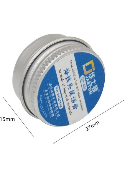 Siyah Stil Elektrikli Havya Ucu Siyah Oksidasyon Temiz Paster Diriliş Alçı Tazeleme Lehim Kremi Yapışmaz Teneke (Yurt Dışından)