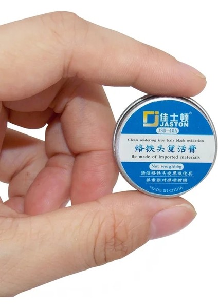 Siyah Stil Elektrikli Havya Ucu Siyah Oksidasyon Temiz Paster Diriliş Alçı Tazeleme Lehim Kremi Yapışmaz Teneke (Yurt Dışından) indirimleri