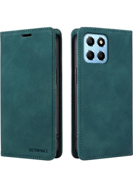 Onur X8 5g Pu Deri Manyetik Koruyucu Folyo Cüzdan Için Kılıf (Yurt Dışından)