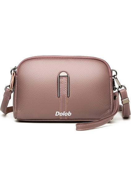 2024 Yeni Hakiki Deri Çanta Kadın Trendy Rahat Tek Omuz Crossbody Çanta Moda Basit Yumuşak Deri Inek Derisi Küçük Kare Çanta (Yurt Dışından)