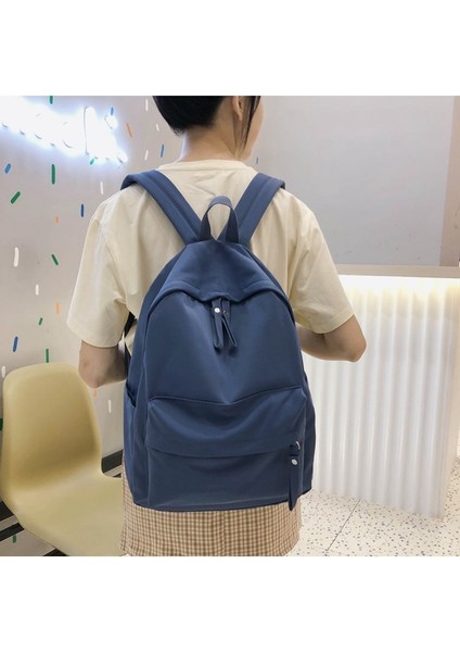 Muji Okul Çantası Ortaokul Kadın Üniversite Öğrencisi Sırt Çantası Lise Büyük Kapasiteli Ins Tarzı Sırt Çantası (Yurt Dışından)
