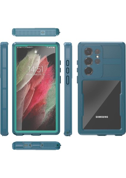 Samsung Galaxy S23 Ultra 12FT Askeri Darbeye Su Geçirmez Kılıf (Yurt Dışından)