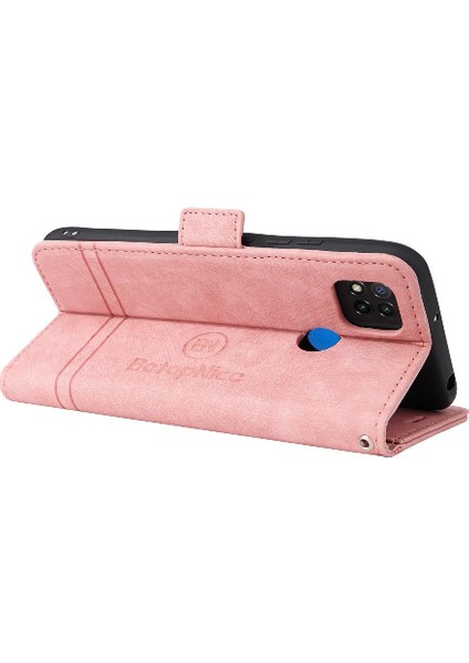 Xiaomi Redmi 9c Kart Yuvaları Için Kılıf Tpu Deri Manyetik Cüzdan Kapak Çevirin (Yurt Dışından)
