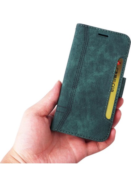 Xiaomi Redmi 9c Kart Yuvaları Için Kılıf Tpu Deri Manyetik Cüzdan Kapak Çevirin (Yurt Dışından)