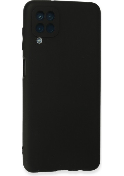 Samsung Galaxy M12 Kılıf First Silikon - Siyah 300099