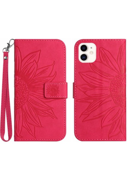 Kart Yuvaları ile iphone 11 Için Kılıf Tutucu Flip Cüzdan Telefon Kılıfı Kısa Pu (Yurt Dışından)