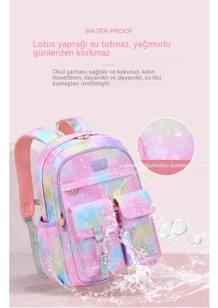 Ilkokul Çantası Sevimli Kadın Omuz Su Geçirmez Çocuk Sırt Çantası (Yurt Dışından) modelleri