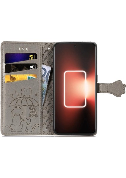 Realme Gt Neo 5 Kılıf Için Kılıf Karikatür Hayvanlar Kısa Kayış Flip (Yurt Dışından) indirimleri