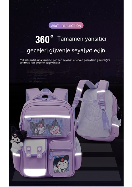 2024 Yeni Çocuk Yükünü Azaltan Okul Çantaları, Ilkokul Kızları, Altıncı Sınıf Büyük Kapasiteli Su Geçirmez Sırt Çantaları (Yurt Dışından) fiyatları