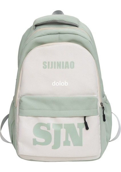 Japon Ins Renk Eşleştirme Okul Çantası Ortaokul Kız Üniversite Öğrencileri Hafif Büyük Kapasiteli Sırt Çantası Lise Öğrencileri Yük Azaltıcı Sırt Çantası (Yurt Dışından)