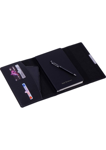 Deri Ajanda-Kalem Organizer Seti